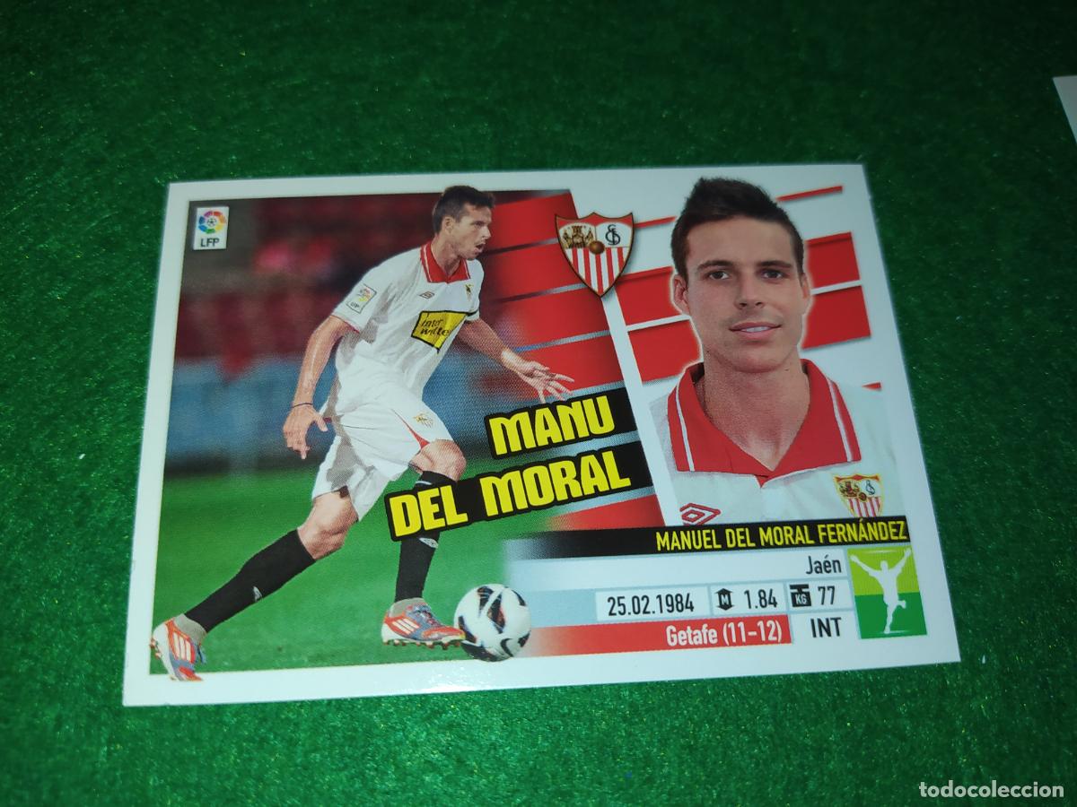 Cartes &agrave; collectionner de Football: LIGA ESTE 2013 2014 13/14 NUEVO SIN PEGAR SEVILLA FC N&ordm; 15 B MANU DEL MORAL