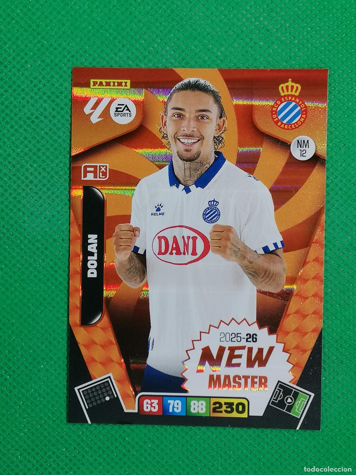 Cromos de F&uacute;tbol: NM 12 NM12 DOLAN ESPANYOL NEW MASTER ⚽ LIGA ADRENALYN XL 2025 2026 25 26 ⚽