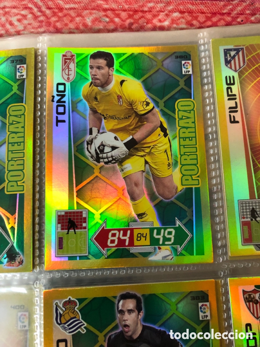 Cromos de F&uacute;tbol: Adrenalyn 2012 2013 porterazo to&ntilde;o 370 granada
