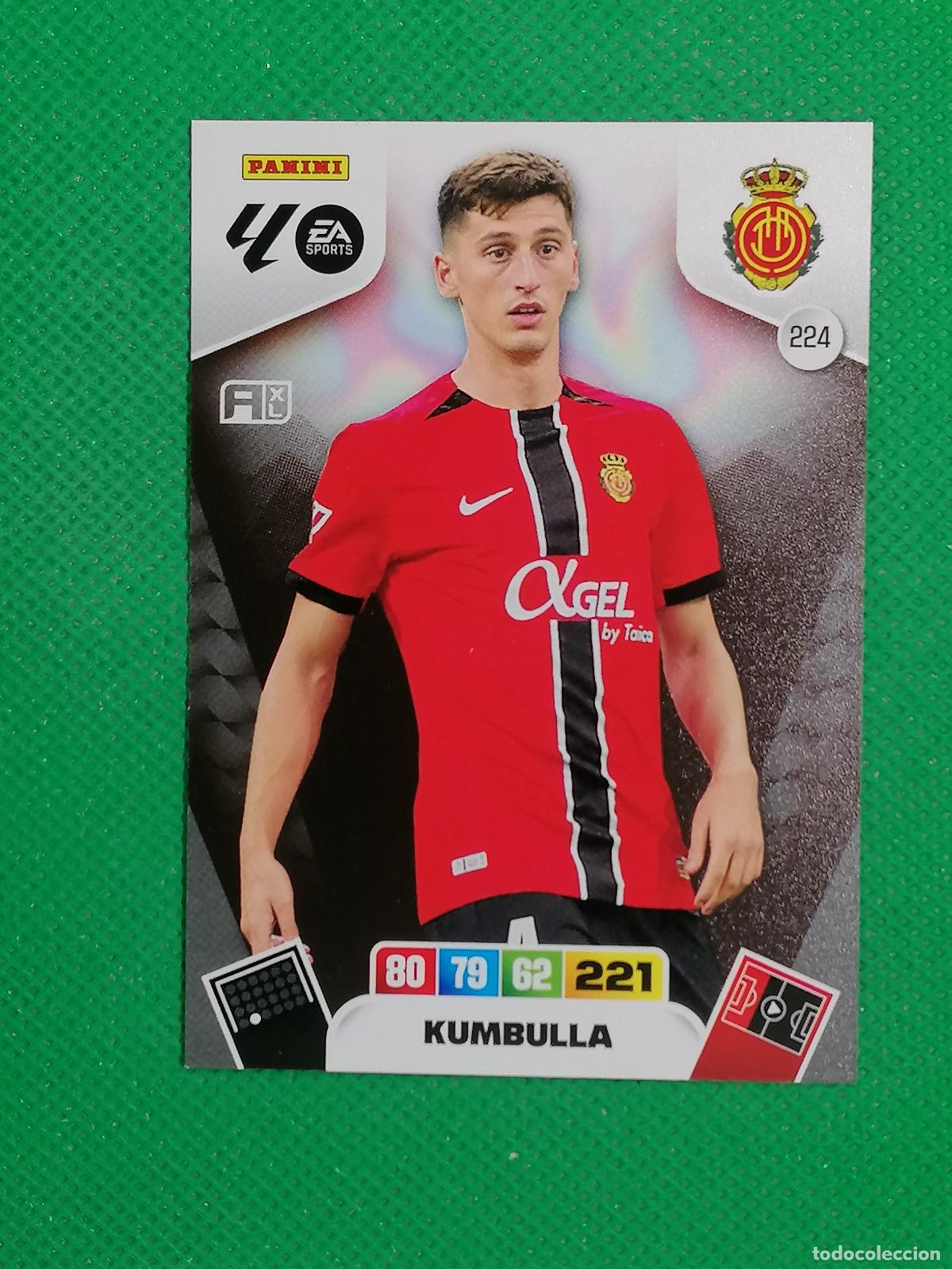 Cromos de F&uacute;tbol: 224 KUMBULLA MALLORCA ⚽ LIGA ADRENALYN XL 2025 2026 25 26 ⚽