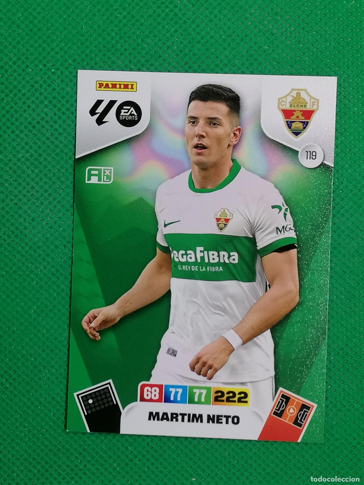 Cromos de F&uacute;tbol: 119 MARTIM NETO ELCHE ⚽ LIGA ADRENALYN XL 2025 2026 25 26 ⚽