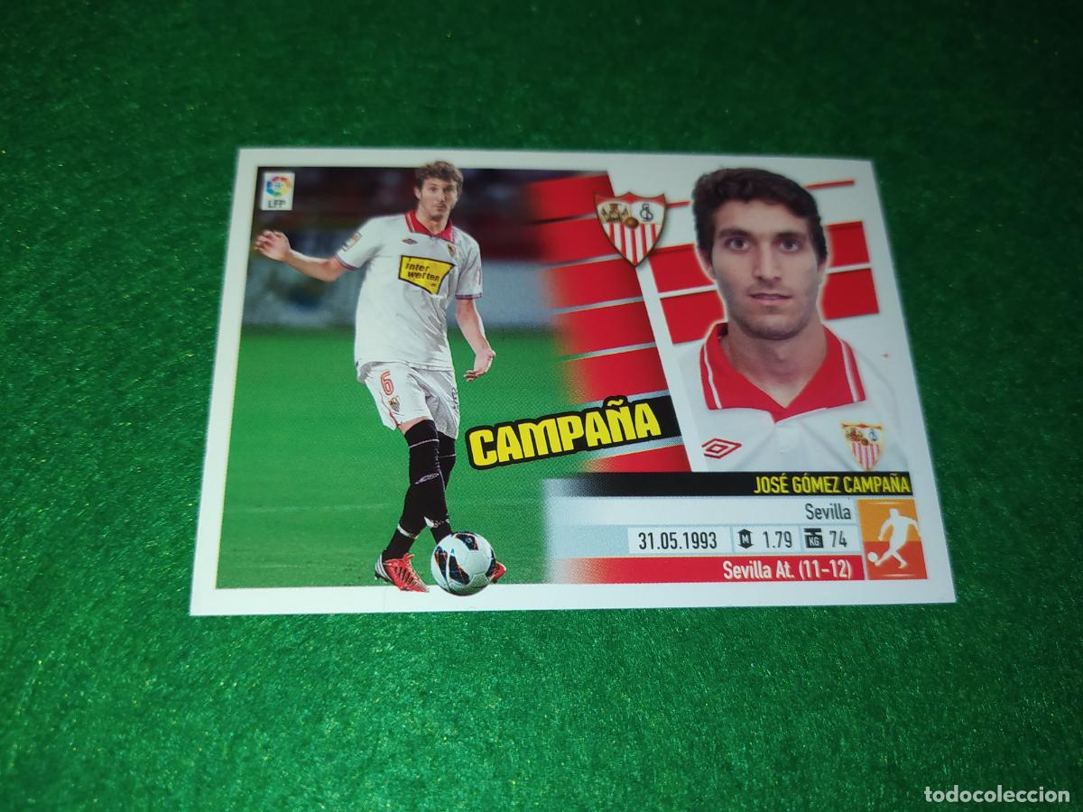 Cromos de F&uacute;tbol: LIGA ESTE 2013 2014 13/14 NUEVO SIN PEGAR SEVILLA FC N&ordm; 10 B CAMPA&Ntilde;A