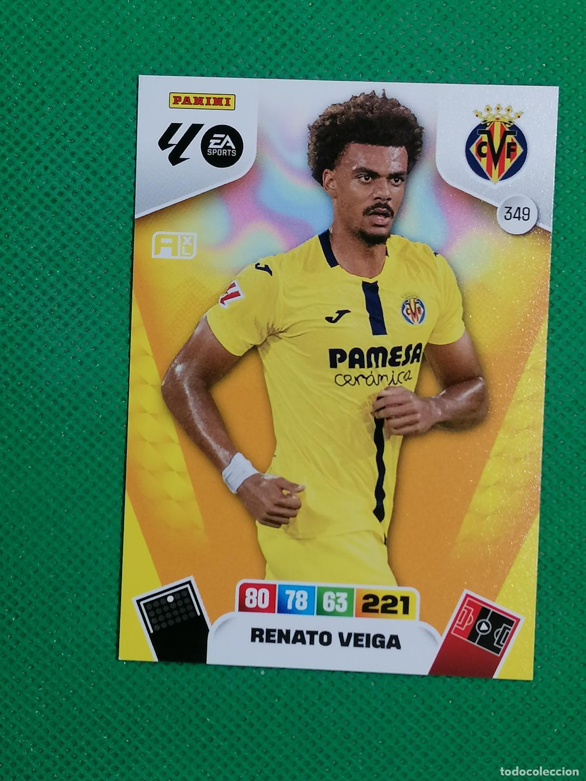 Cromos de F&uacute;tbol: 349 RENATO VEIGA VILLARREAL ⚽ LIGA ADRENALYN XL 2025 2026 25 26 ⚽