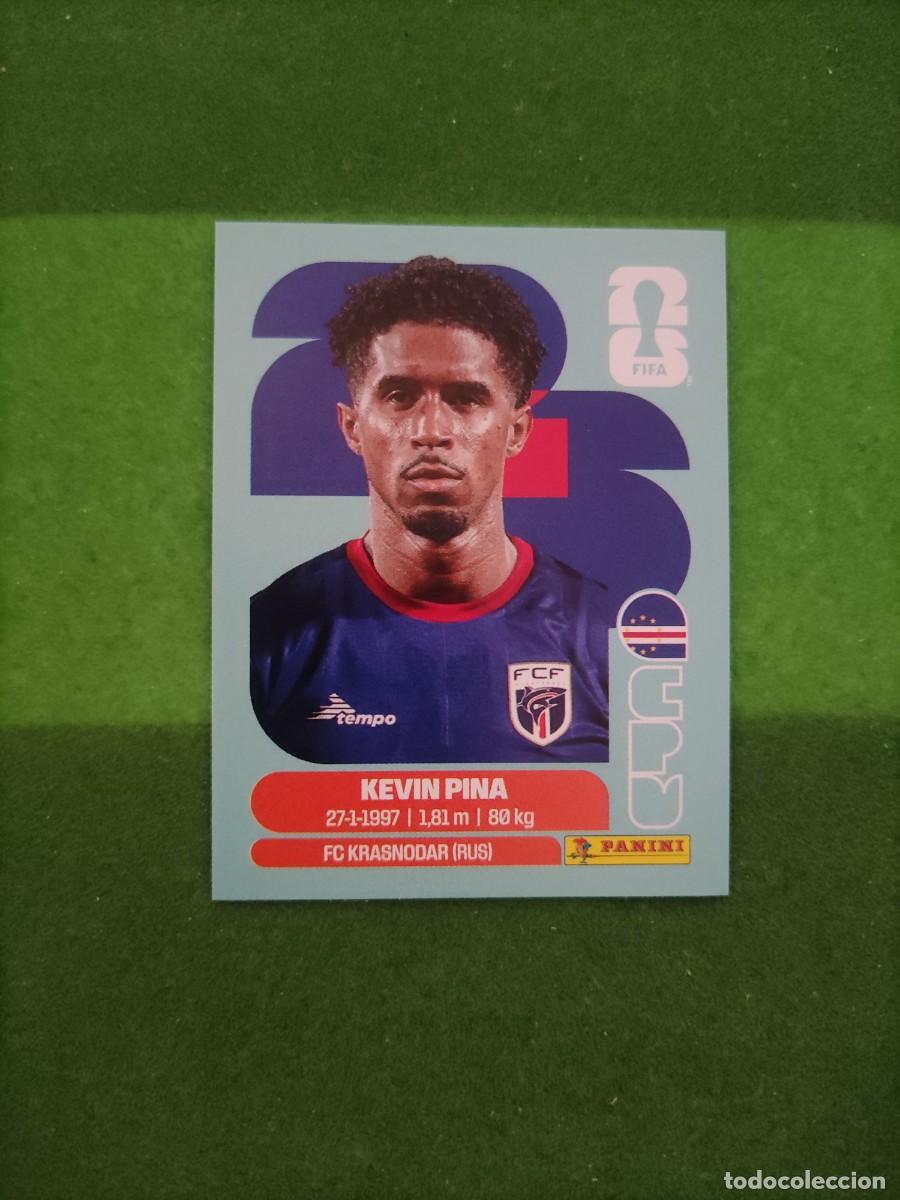 Cromos de F&uacute;tbol: Kevin Pina Cabo Verde CPV 10 Sticker Mundial 2026 FIFA World Cup / Sin pegar