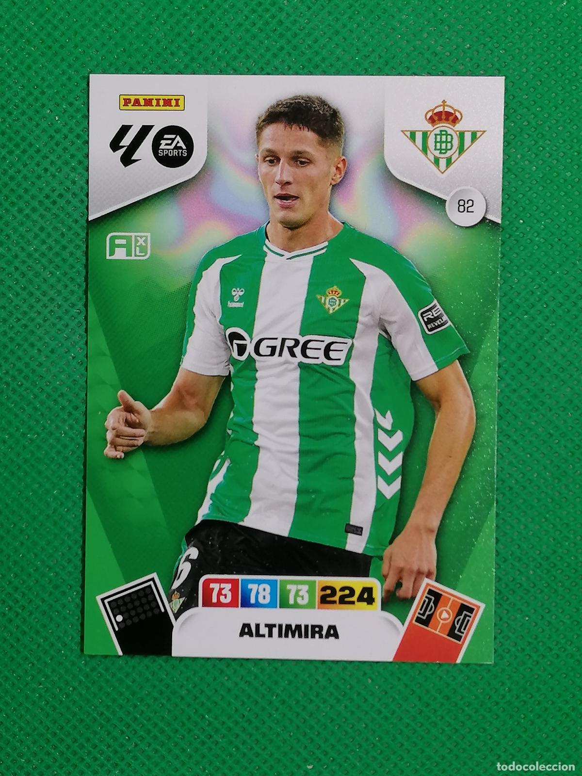 Cromos de F&uacute;tbol: 82 ALTIMIRA BETIS ⚽ LIGA ADRENALYN XL 2025 2026 25 26 ⚽