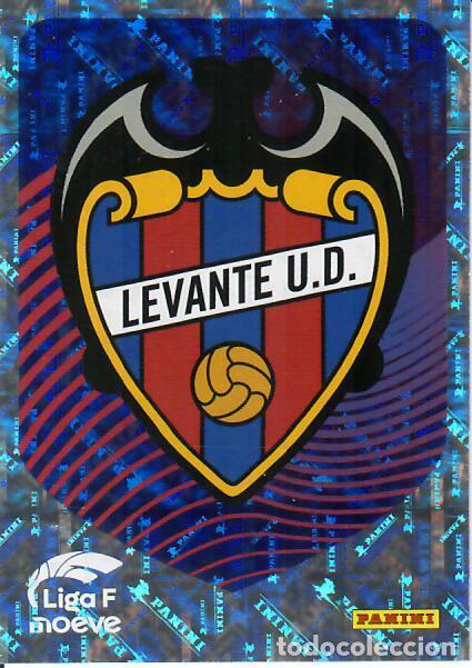 Cromos de F&uacute;tbol: CROMO PANINI LIGA FEMENINA F 2025-26 (25 - 26) - N&ordm; 222 - ESCUDO - LEVANTE