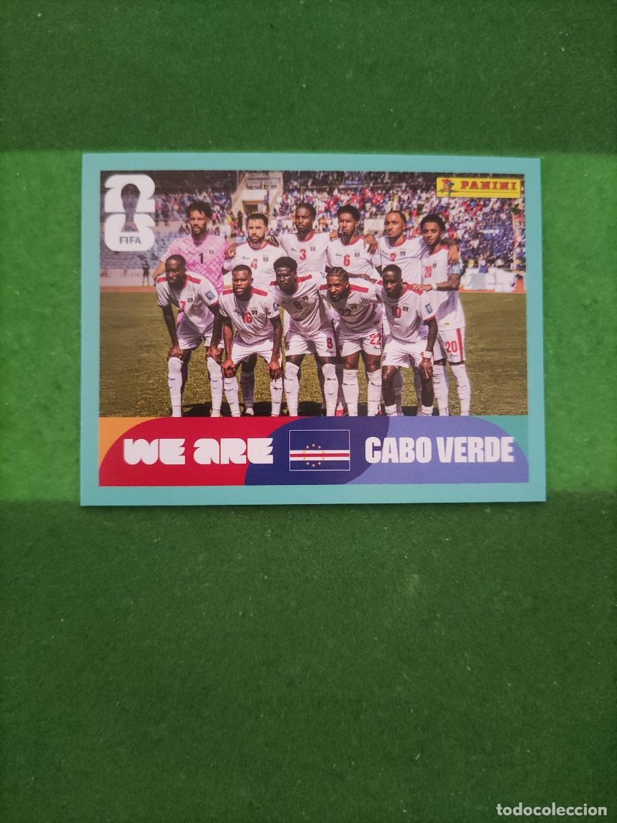Cromos de F&uacute;tbol: We are Cabo Verde CPV 13 Sticker Mundial 2026 FIFA World Cup / Sin pegar