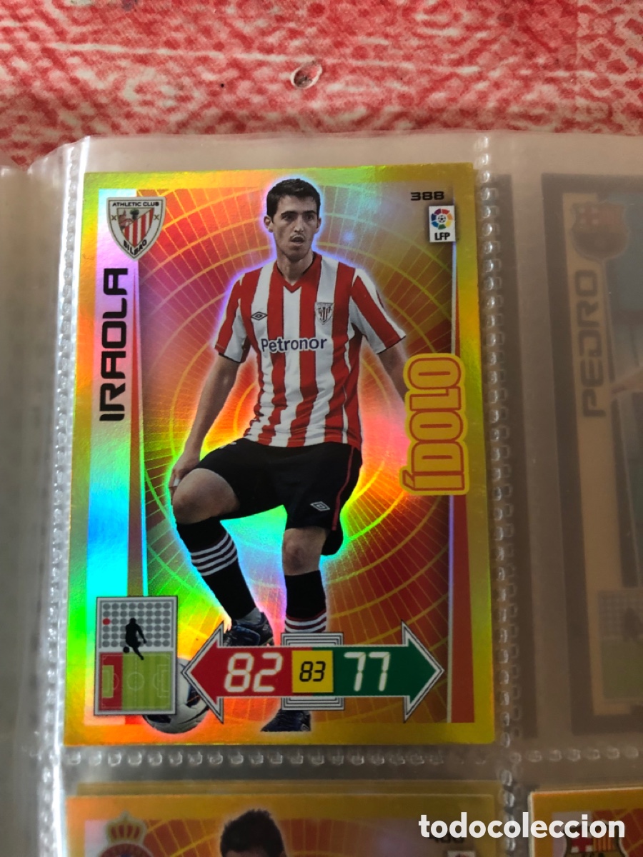 Cromos de F&uacute;tbol: Adrenalyn 2012 2013 &iacute;dolo Iraola 388 ath Bilbao