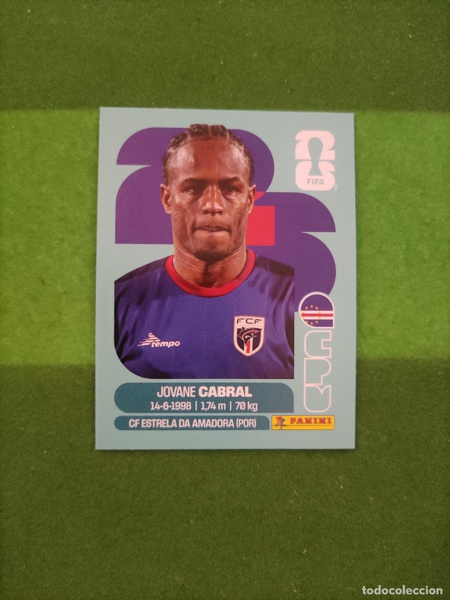 Cromos de F&uacute;tbol: Cabral Cabo Verde CPV 16 Sticker Mundial 2026 FIFA World Cup / Sin pegar
