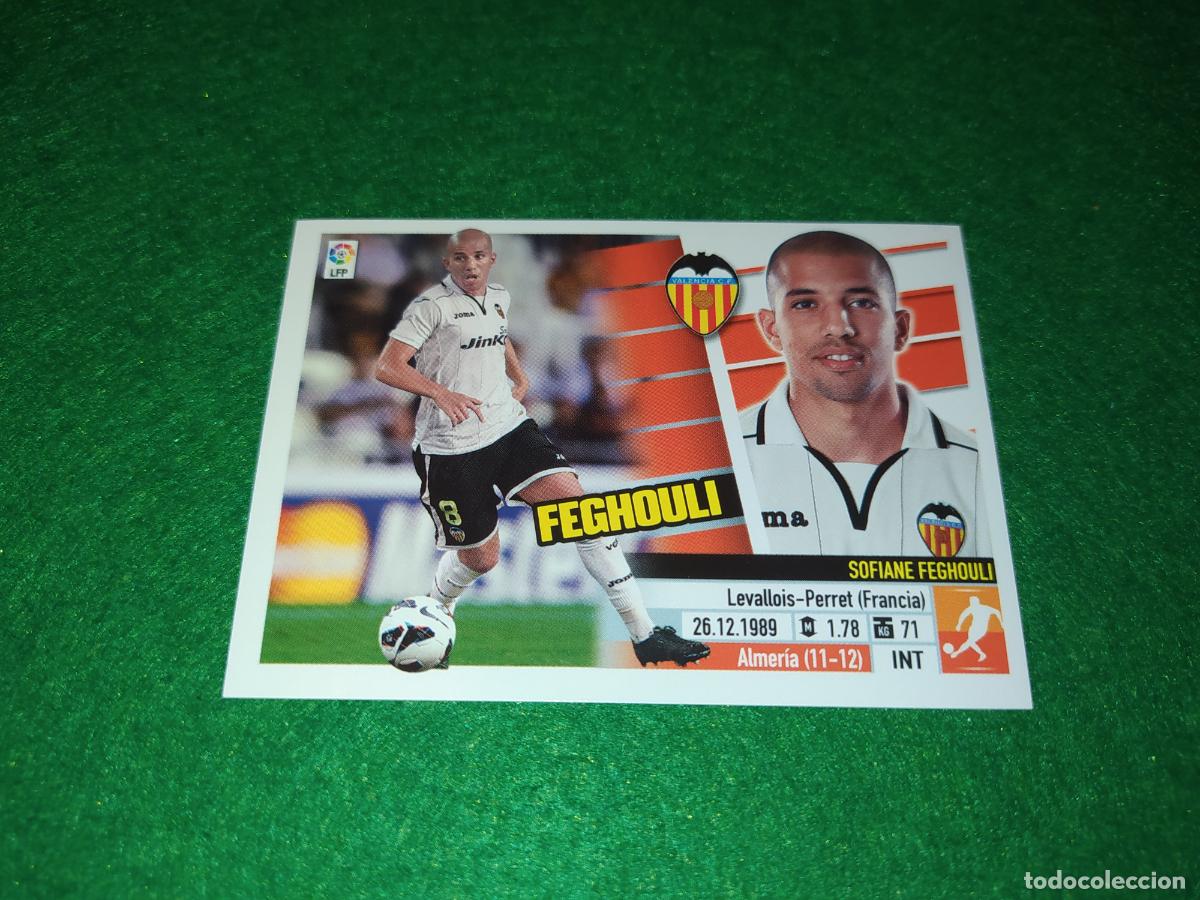 Cromos de F&uacute;tbol: LIGA ESTE 2013 2014 13/14 NUEVO SIN PEGAR VALENCIA N&ordm; 13 FEGHOULI