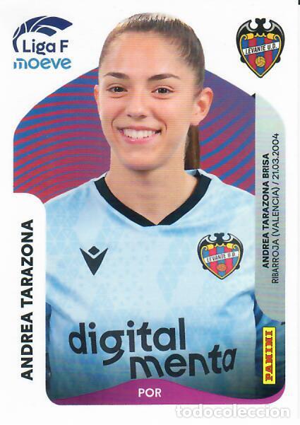 Cromos de F&uacute;tbol: CROMO PANINI LIGA FEMENINA F 2025-26 (25 - 26) - N&ordm; 225 - ANDREA TARAZONA - LEVANTE