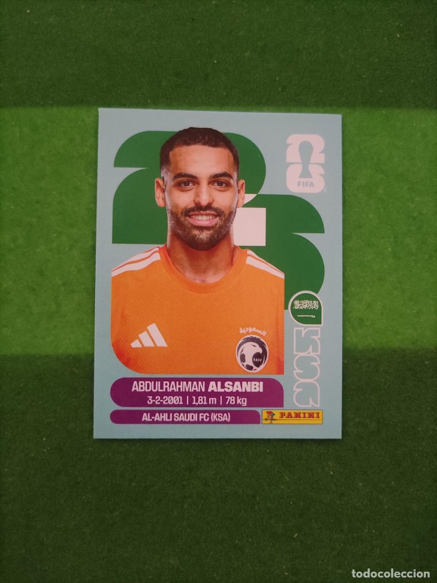 Cromos de F&uacute;tbol: Alsanbi Arabia Saudi KSA 3 Sticker Mundial 2026 FIFA World Cup / Sin pegar