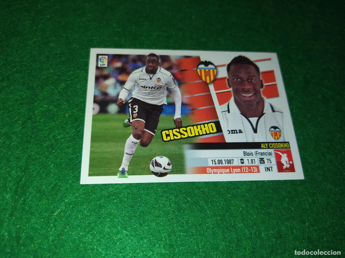 Cromos de F&uacute;tbol: LIGA ESTE 2013 2014 13/14 NUEVO SIN PEGAR VALENCIA N&ordm; 7 B CISSOKKO