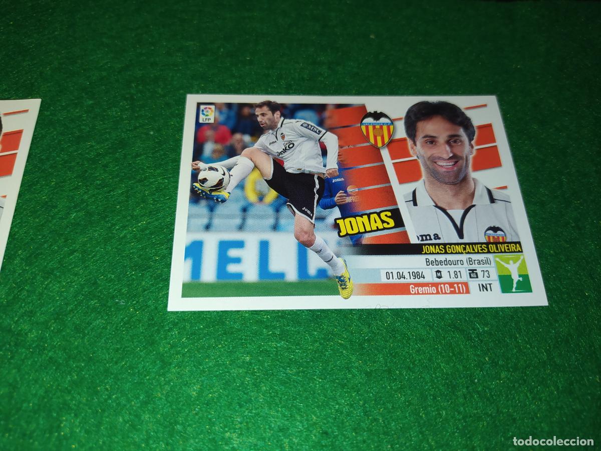Cromos de F&uacute;tbol: LIGA ESTE 2013 2014 13/14 NUEVO SIN PEGAR VALENCIA N&ordm; 16 JONAS