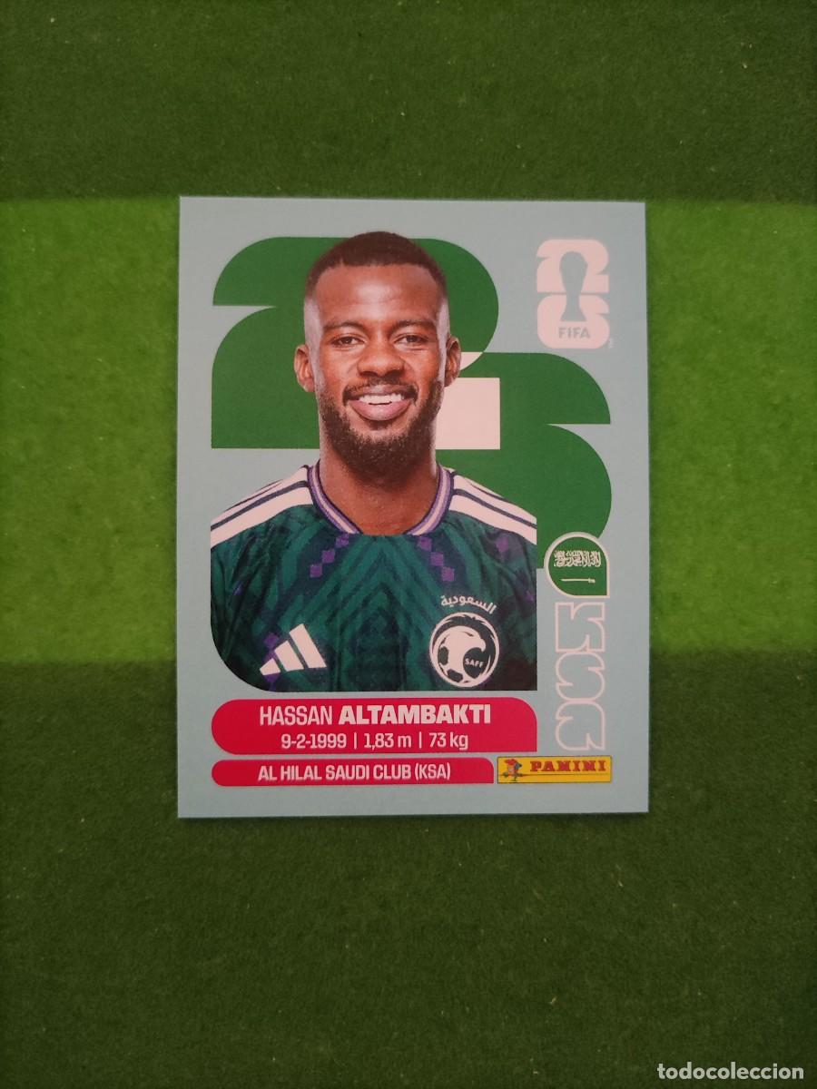 Cromos de F&uacute;tbol: Altambakti Arabia Saudi KSA 8 Sticker Mundial 2026 FIFA World Cup / Sin pegar