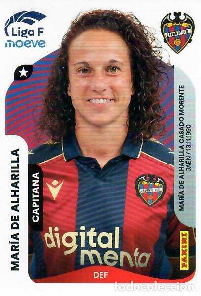 Cromos de F&uacute;tbol: CROMO PANINI LIGA FEMENINA F 2025-26 (25 - 26) - N&ordm; 226 - MAR&Iacute;A DE ALHARILLA - LEVANTE
