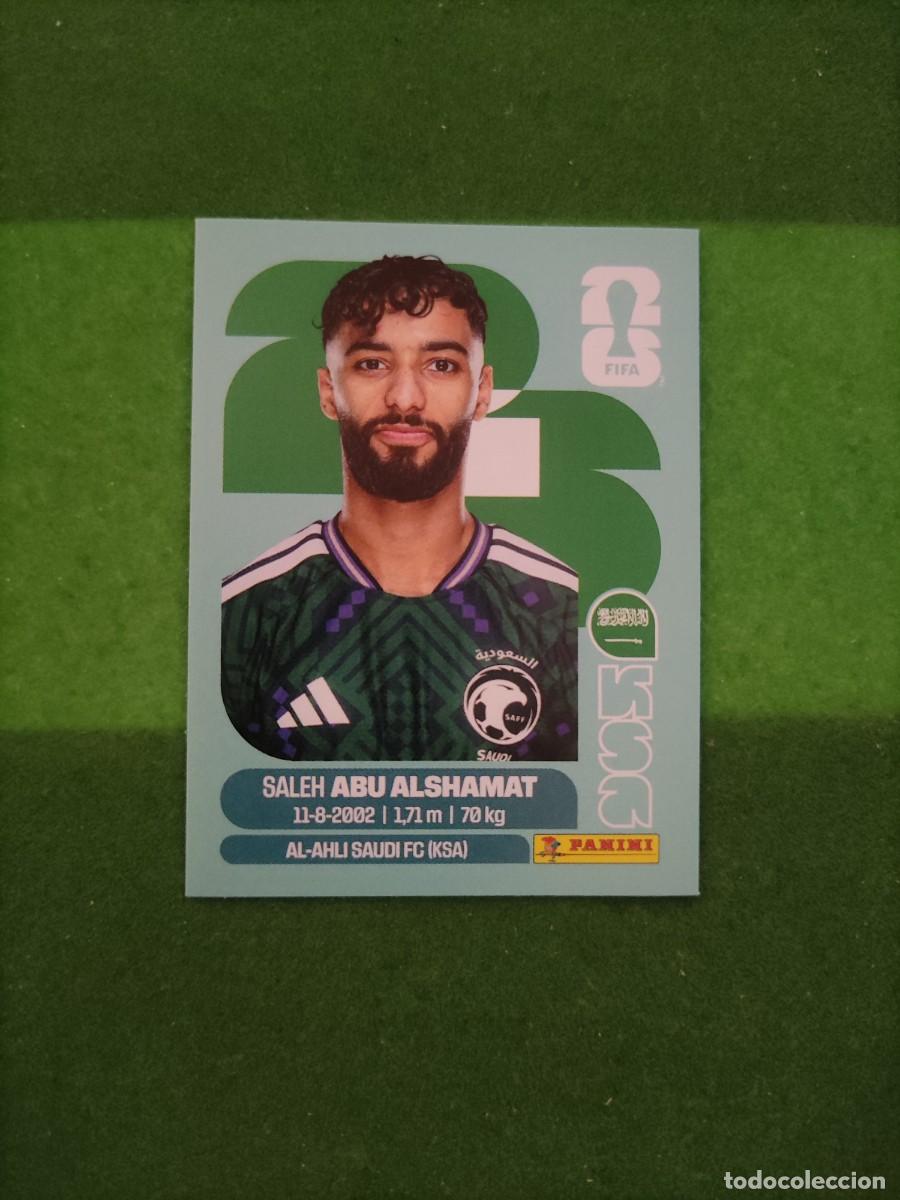 Cromos de F&uacute;tbol: Abu Alshamat Arabia Saudi KSA 14 Sticker Mundial 2026 FIFA World Cup / Sin pegar
