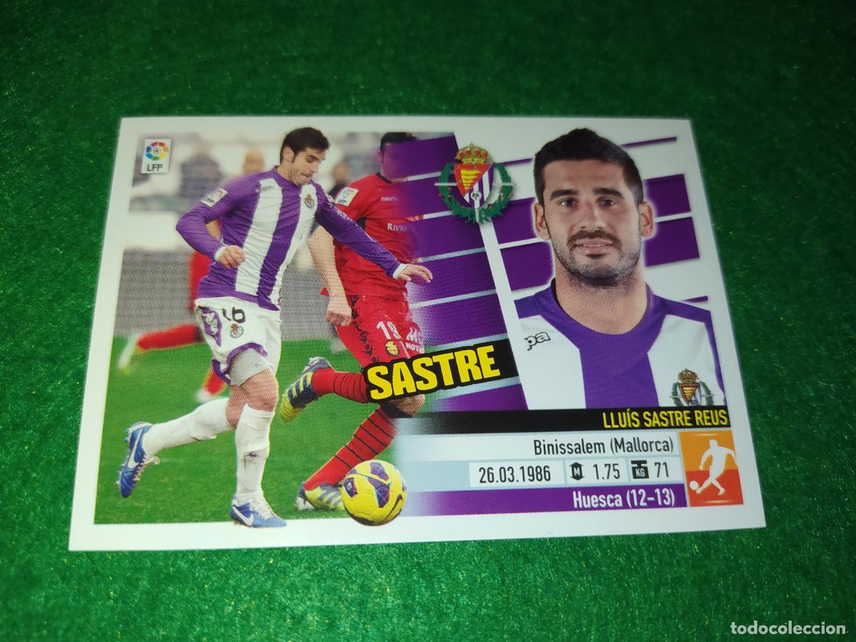 Cromos de F&uacute;tbol: LIGA ESTE 2013 2014 13/14 NUEVO SIN PEGAR REAL VALLADOLID N&ordm; 8 A SASTRE