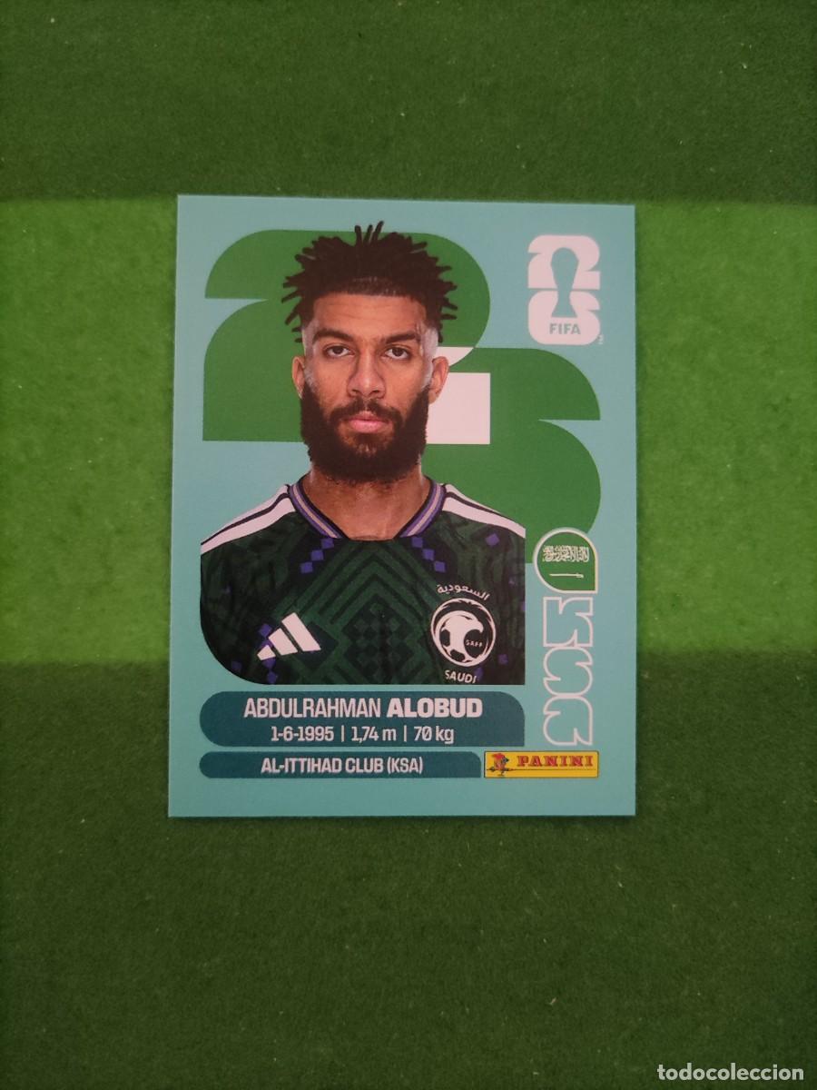 Cromos de F&uacute;tbol: Alobud Arabia Saudi KSA 17 Sticker Mundial 2026 FIFA World Cup / Sin pegar