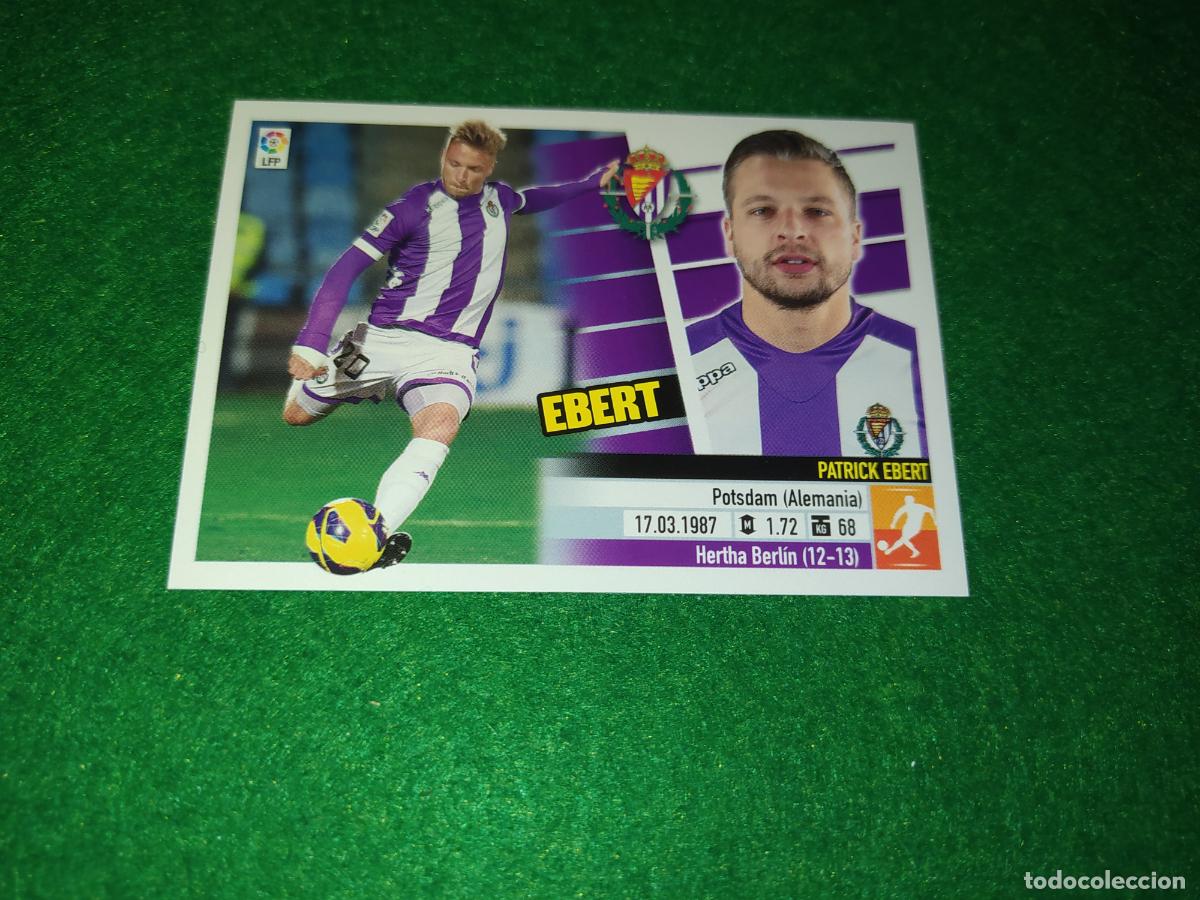 Cromos de F&uacute;tbol: LIGA ESTE 2013 2014 13/14 NUEVO SIN PEGAR REAL VALLADOLID N&ordm; 10 EBERT