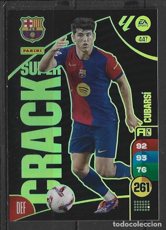Cromos de F&uacute;tbol: Adrenalyn 24/25 - Cubars&iacute; - N&ordm; 447 - FC Barcelona ( Super Crack )