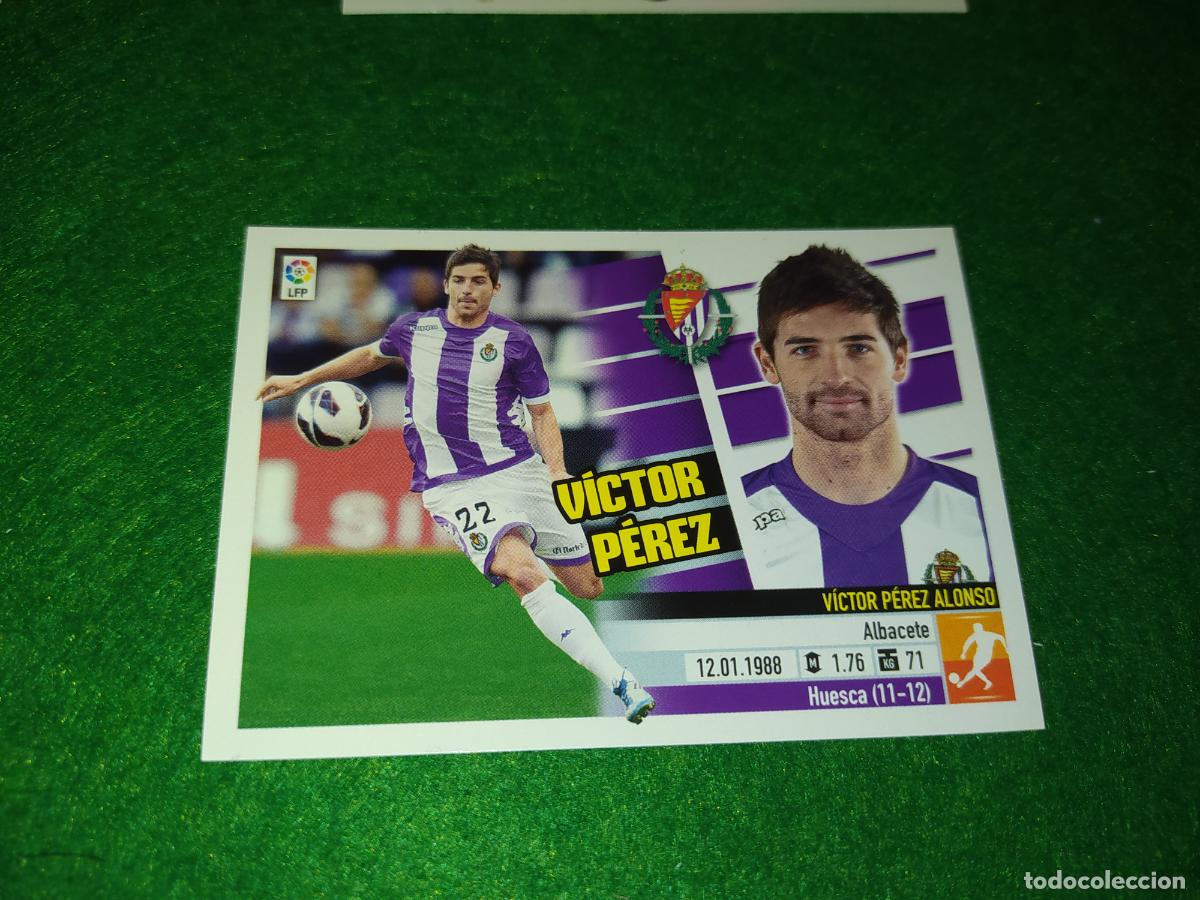 Cromos de F&uacute;tbol: LIGA ESTE 2013 2014 13/14 NUEVO SIN PEGAR REAL VALLADOLID N&ordm; 12 VICTOR PEREZ