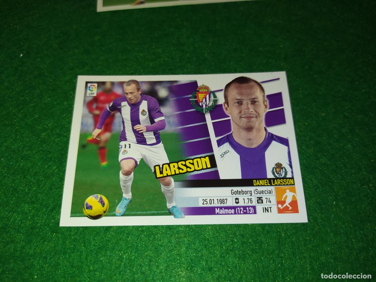 Cromos de F&uacute;tbol: LIGA ESTE 2013 2014 13/14 NUEVO SIN PEGAR REAL VALLADOLID N&ordm; 11 A LARSSON
