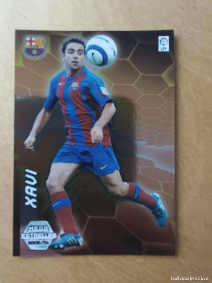 Cromos de F&uacute;tbol: XAVI (BARCELONA) MEGACRACKS 377 2005/06