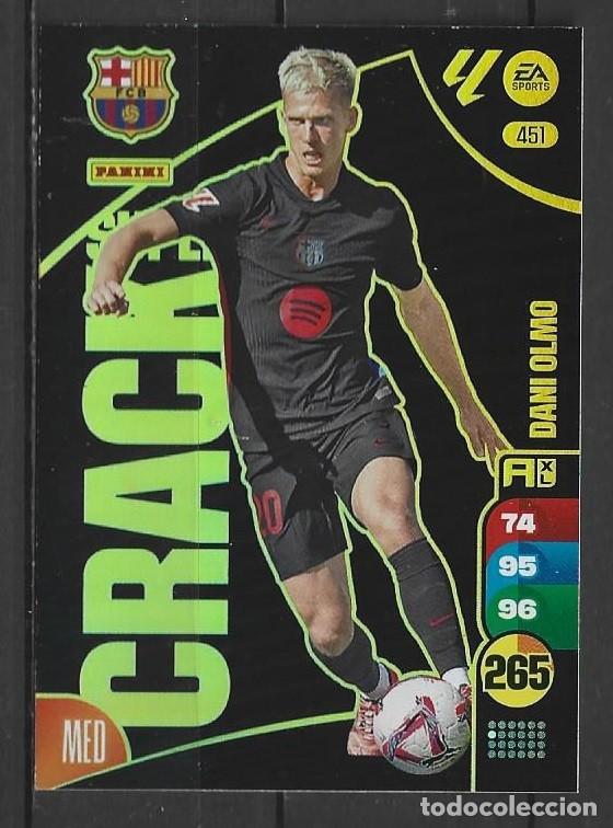 Cromos de F&uacute;tbol: Adrenalyn 24/25 - Dani Olmo - N&ordm; 451 - FC Barcelona ( Super Crack )