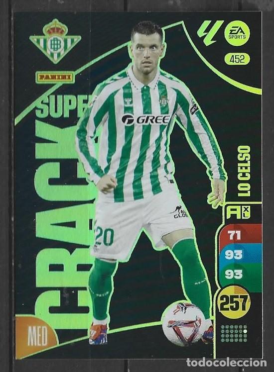 Cromos de F&uacute;tbol: Adrenalyn 24/25 - Lo Celso - N&ordm; 452 - R. Betis ( Super Crack )