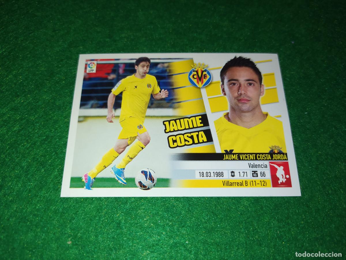 Cromos de F&uacute;tbol: LIGA ESTE 2013 2014 13/14 NUEVO SIN PEGAR REAL VILLARREAL N&ordm; 7 JAUE COSTA