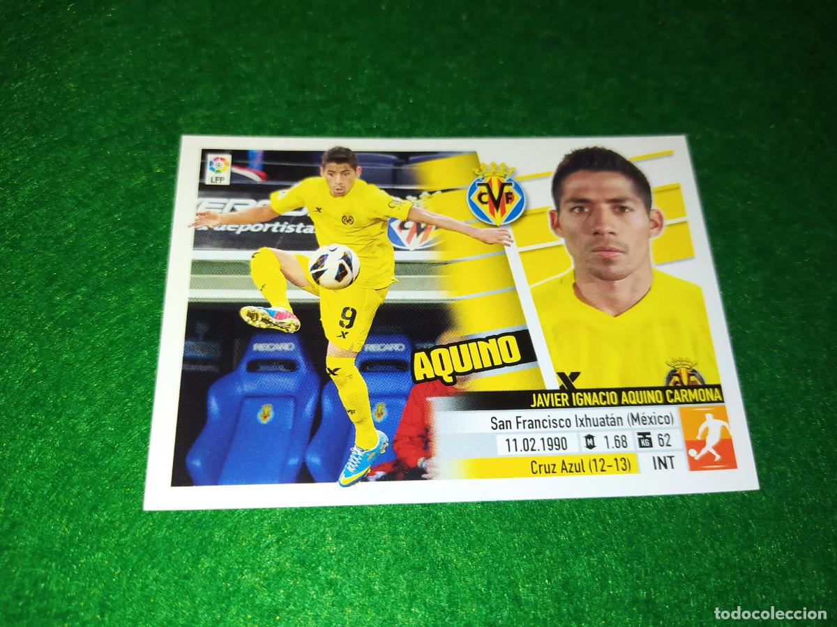 Cromos de Futebol: LIGA ESTE 2013 2014 13/14 NUEVO SIN PEGAR REAL VILLARREAL N&ordm; 12 AQUINO