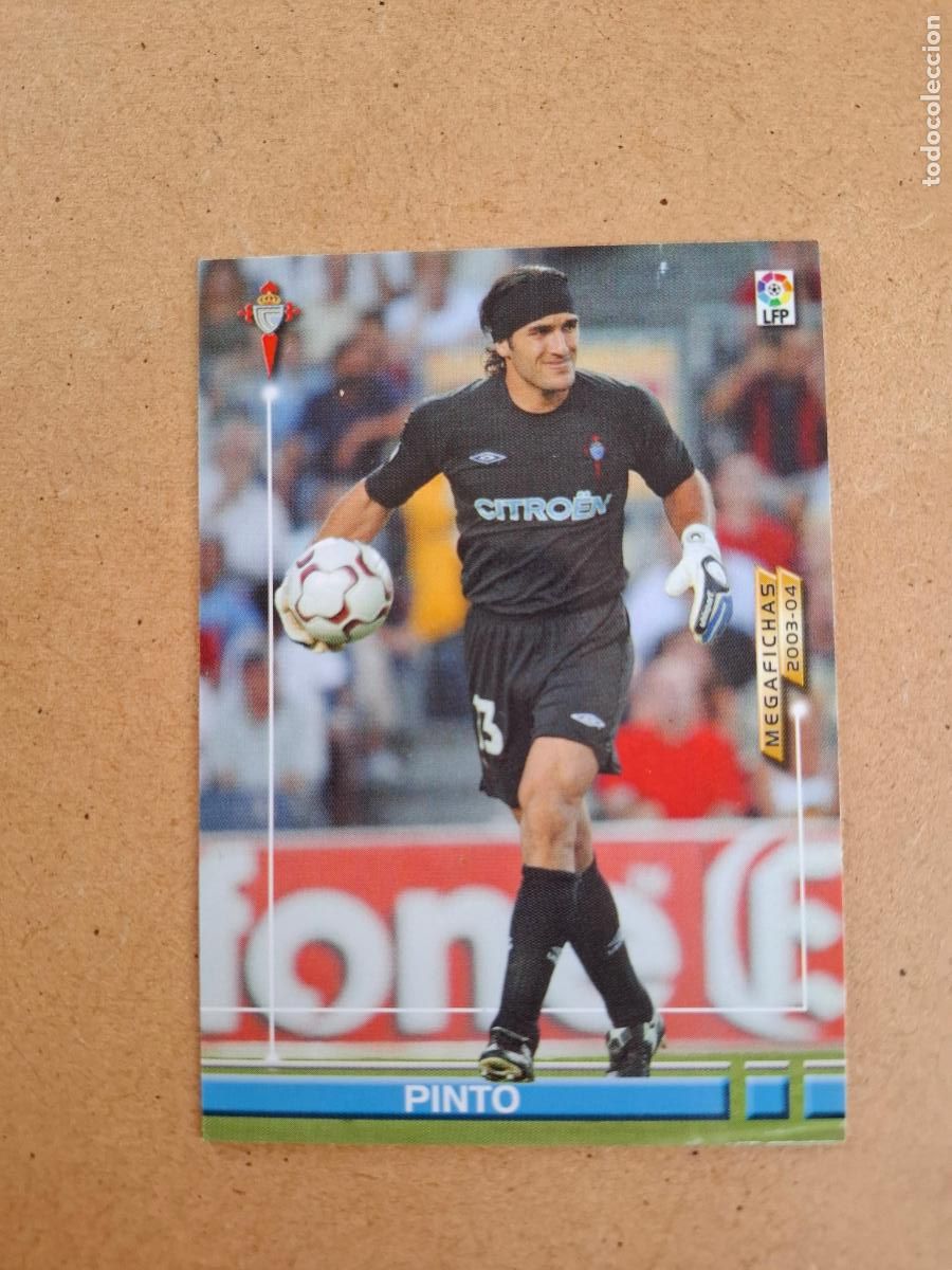 Cromos de Futebol: MEGAFICHAS 2003 2004 03 04 - PANINI - 92 BIS PINTO - R.C. CELTA (CM)