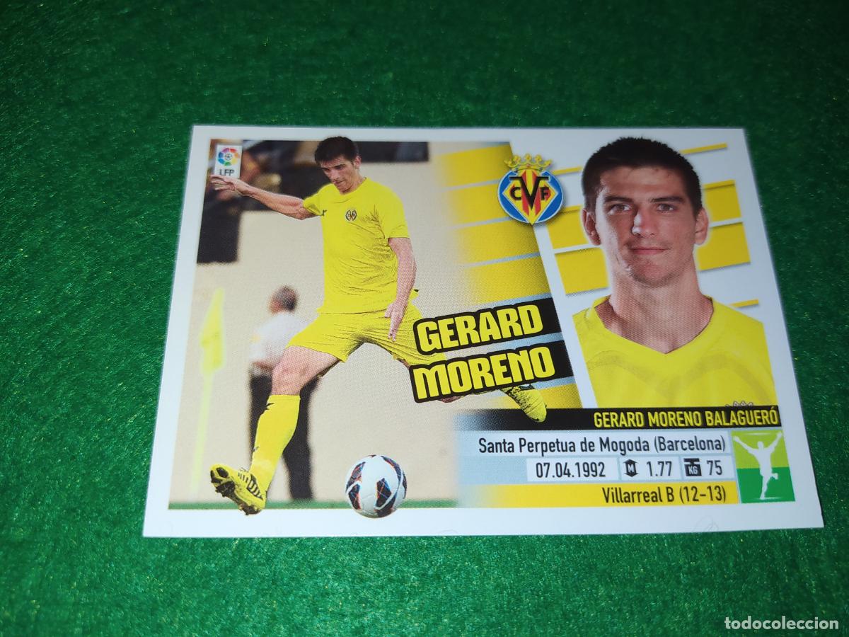 Cromos de Futebol: LIGA ESTE 2013 2014 13/14 NUEVO SIN PEGAR REAL VILLARREAL N&ordm; 13 B GERARD MORENO