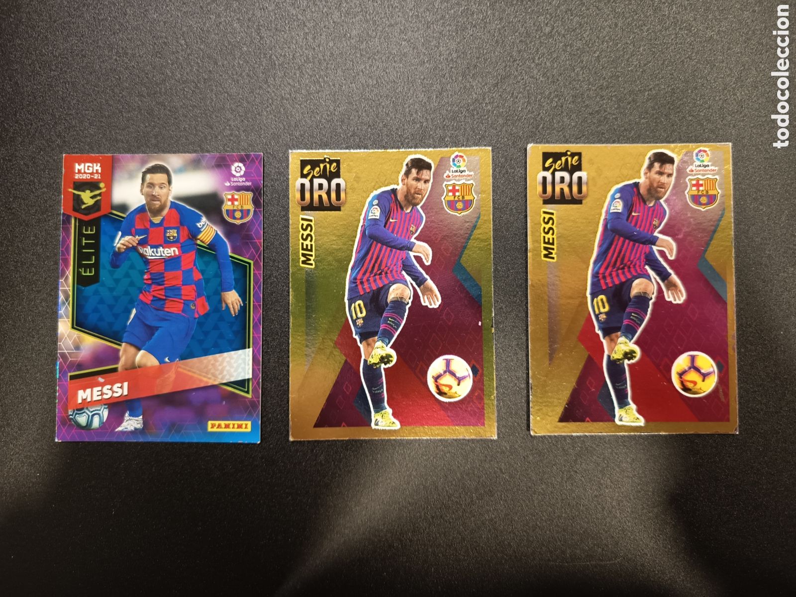Cartes &agrave; collectionner de Football: Lote (17) cromos diferentes colecciones y temporadas Messi