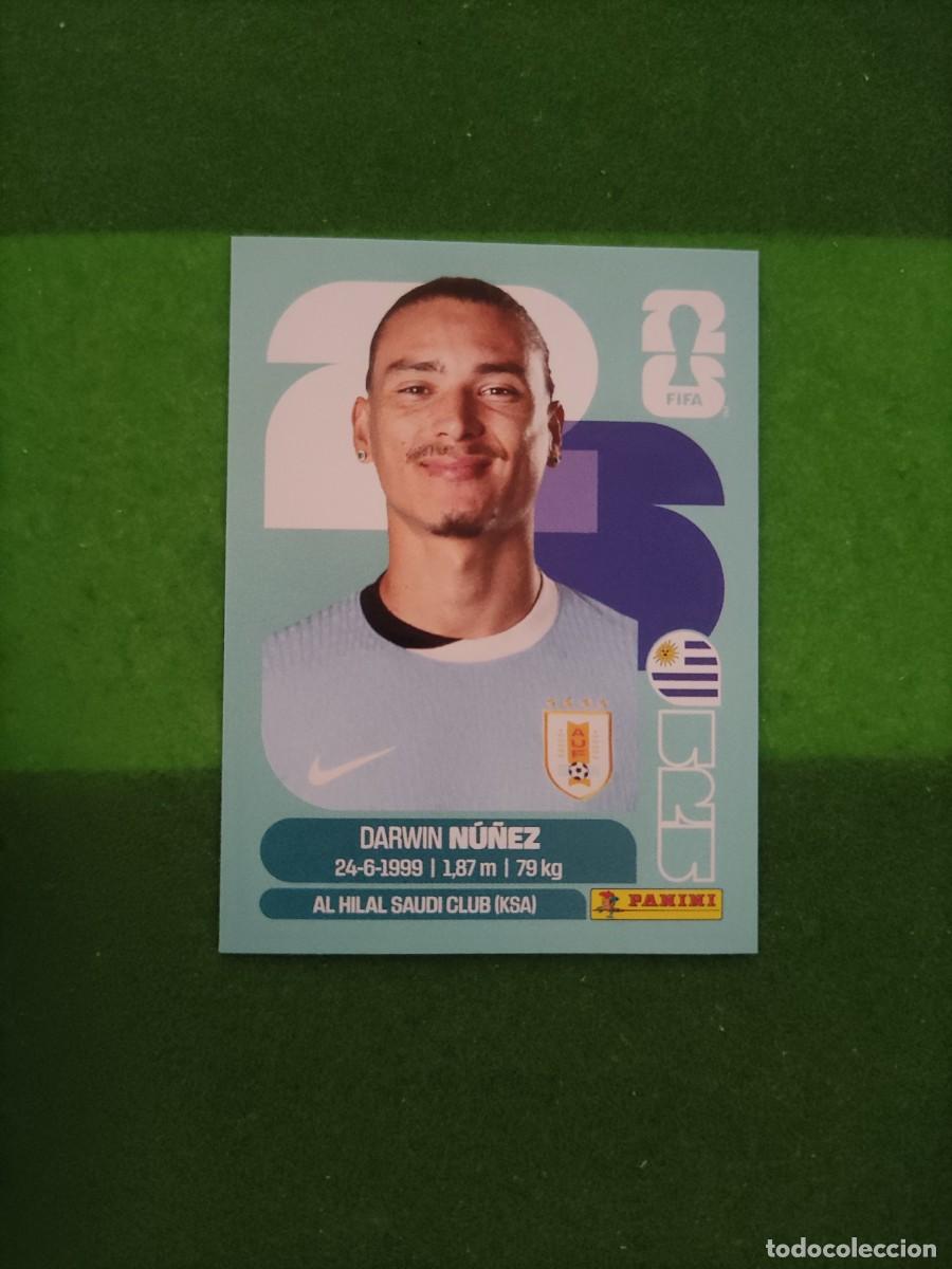 Cromos de Futebol: N&uacute;&ntilde;ez Uruguay URU 17 Sticker Mundial 2026 FIFA World Cup / Sin pegar
