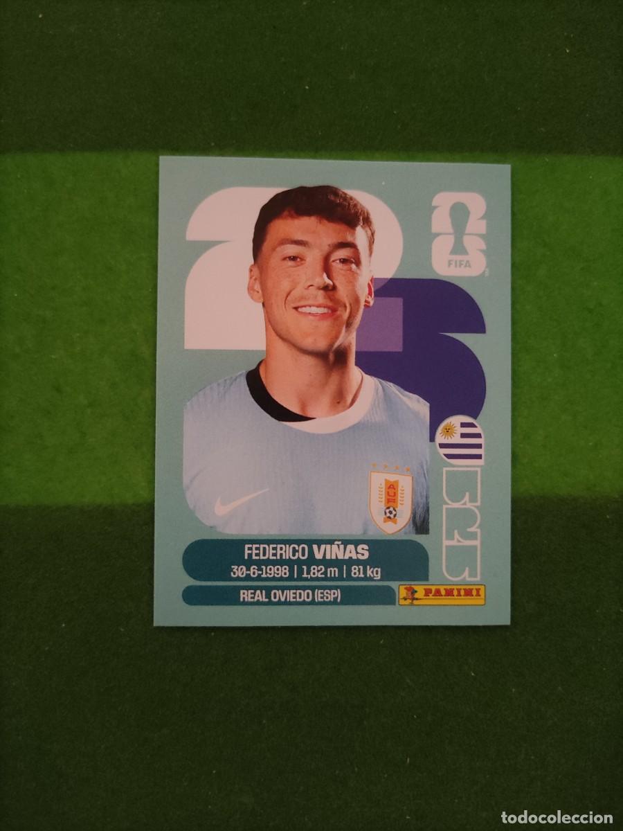 Fu&szlig;ball-Sticker: Vi&ntilde;as Uruguay URU 18 Sticker Mundial 2026 FIFA World Cup / Sin pegar