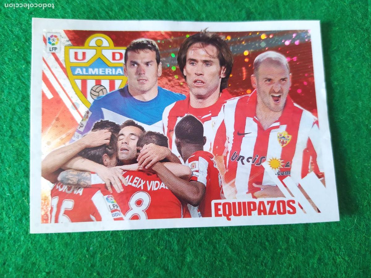 Figurine di Calcio: LIGA ESTE 2013 2014 13/14 NUEVO SIN PEGAR EQUIPAZOS N&ordm; 1 ALMERIA