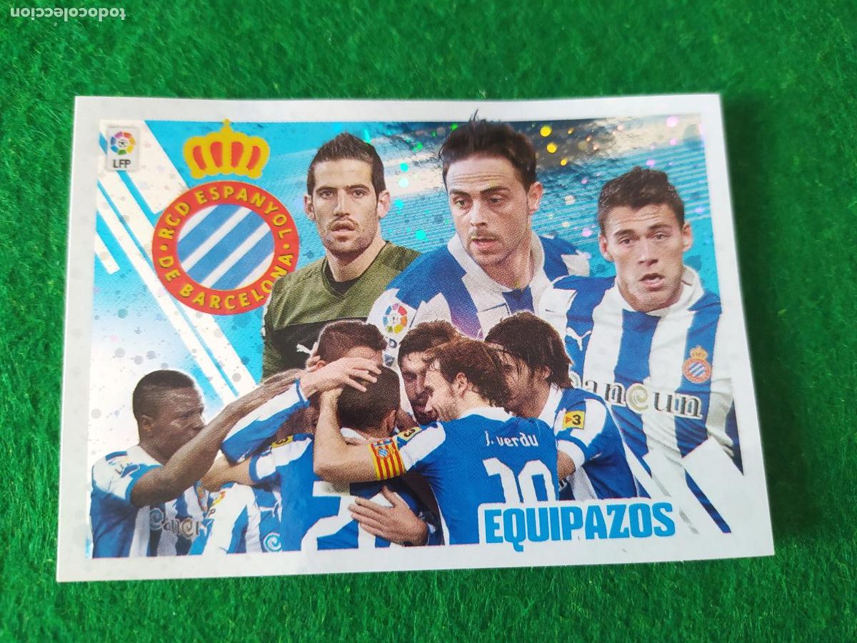 Figurine di Calcio: LIGA ESTE 2013 2014 13/14 NUEVO SIN PEGAR EQUIPAZOS N&ordm; 1 ESPANYOL
