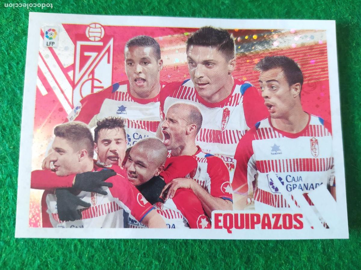 Figurine di Calcio: LIGA ESTE 2013 2014 13/14 NUEVO SIN PEGAR EQUIPAZOS N&ordm; 1 GRANADA