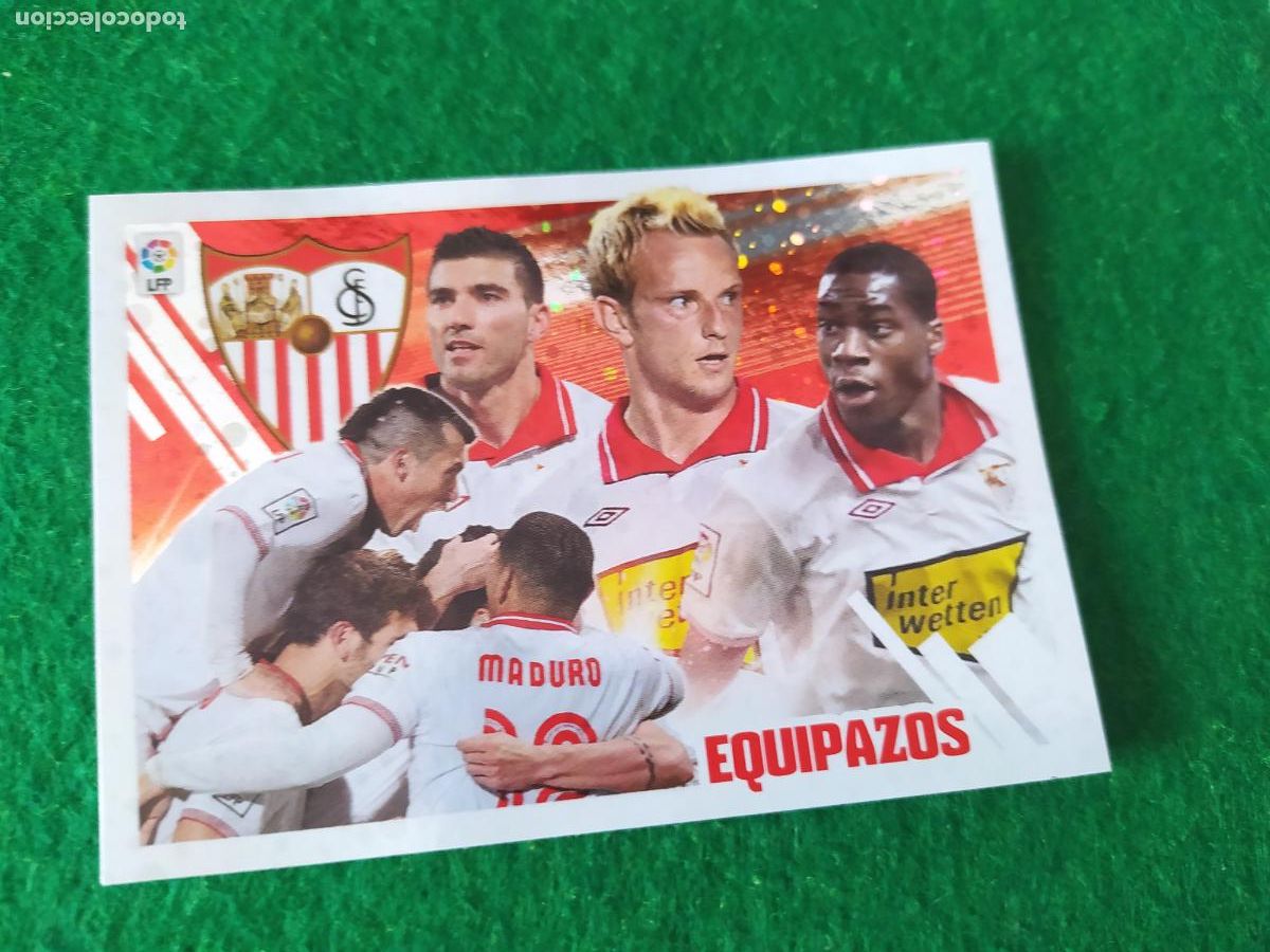 Fu&szlig;ball-Sticker: LIGA ESTE 2013 2014 13/14 NUEVO SIN PEGAR EQUIPAZOS N&ordm; 1 SEVILLA FC