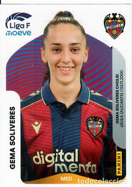 Fu&szlig;ball-Sticker: CROMO PANINI LIGA FEMENINA F 2025-26 (25 - 26) - N&ordm; 235 A - GEMA SOLIVERES - LEVANTE