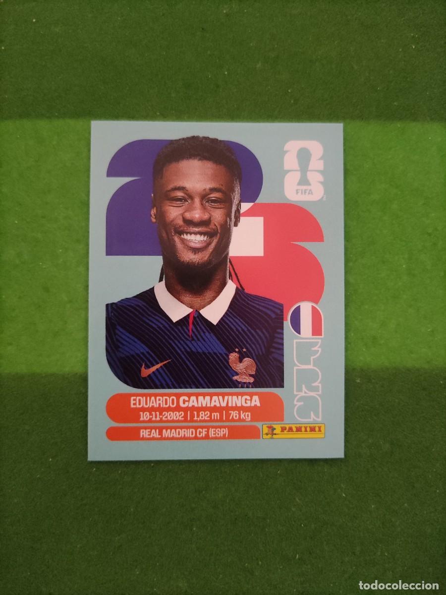 Fu&szlig;ball-Sticker: Camavinga Francia FRA 10 Sticker Mundial 2026 FIFA World Cup / Sin pegar