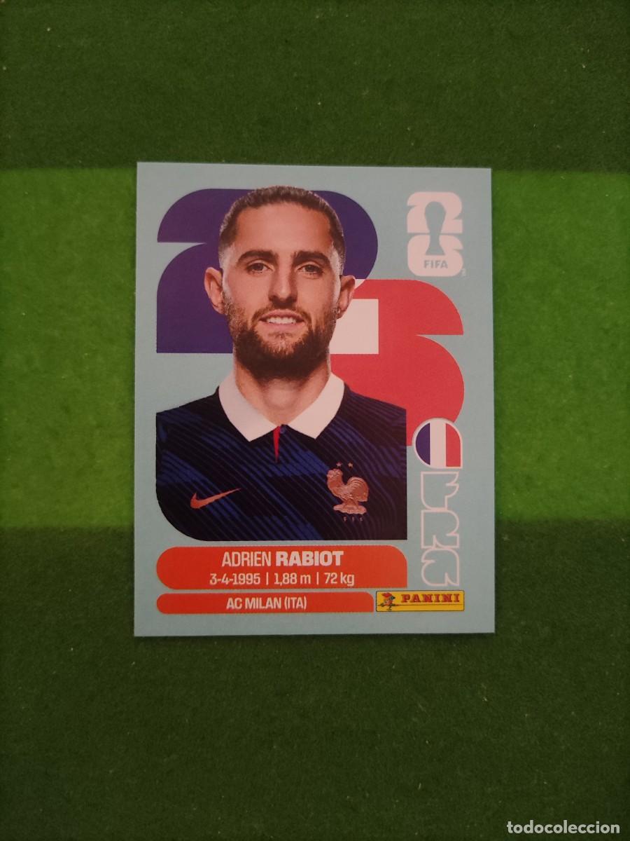 Cartes &agrave; collectionner de Football: Rabiot Francia FRA 12 Sticker Mundial 2026 FIFA World Cup / Sin pegar