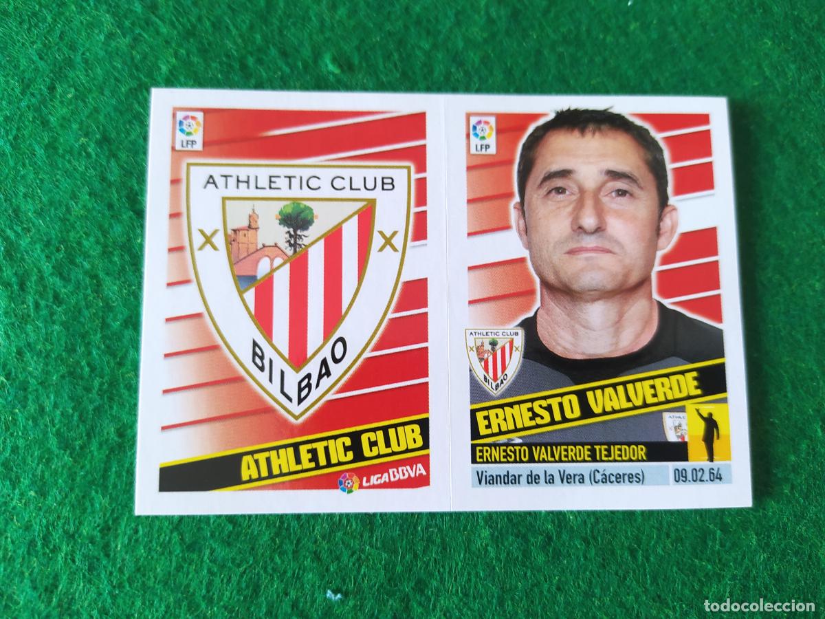 Cartes &agrave; collectionner de Football: LIGA ESTE 2013 2014 13/14 NUEVO SIN PEGAR ESCUDO / ENTRENADOR N&ordm; 2 ATHLETIC CLUB