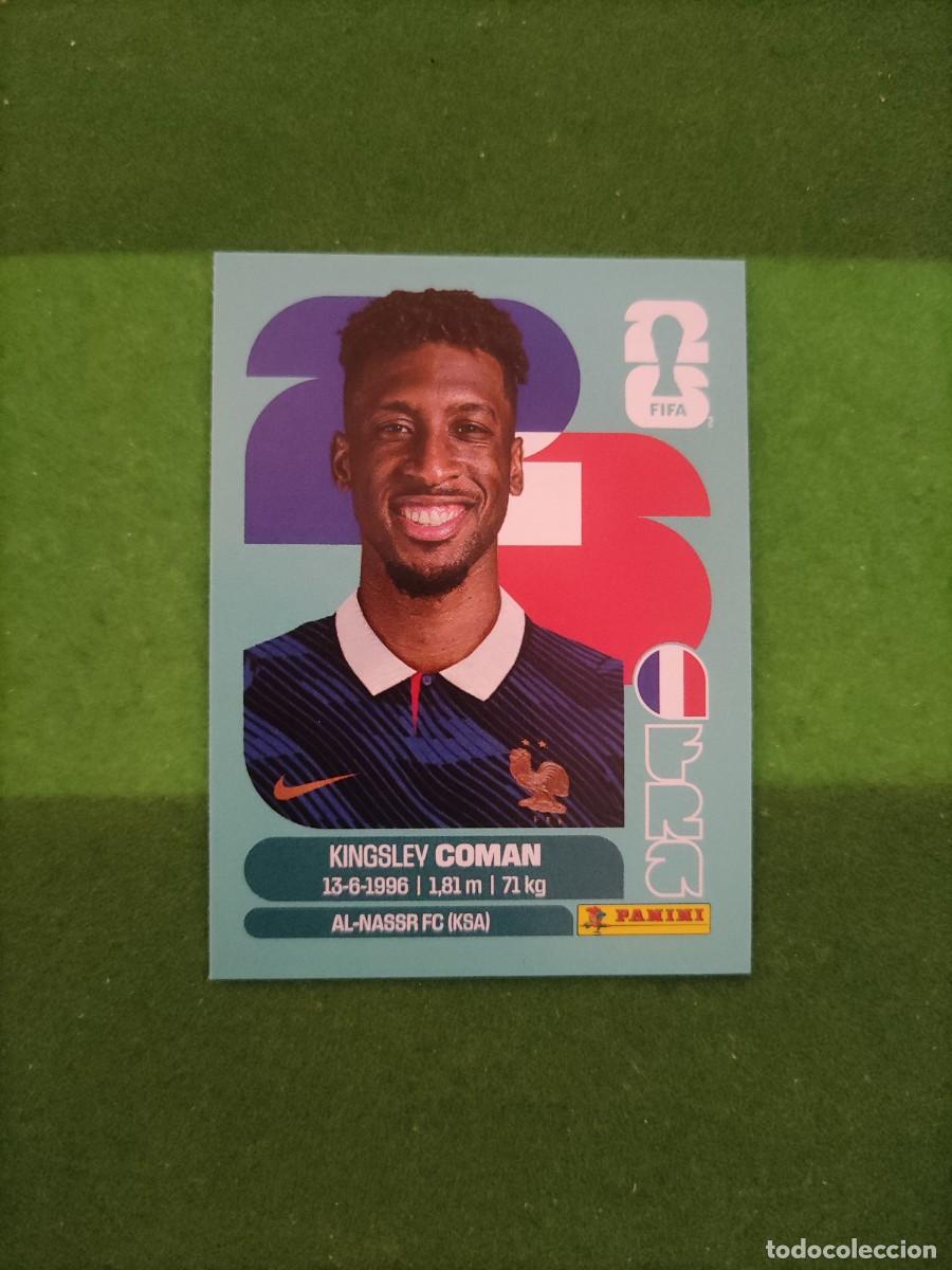 Cartes &agrave; collectionner de Football: Coman Francia FRA 18 Sticker Mundial 2026 FIFA World Cup / Sin pegar
