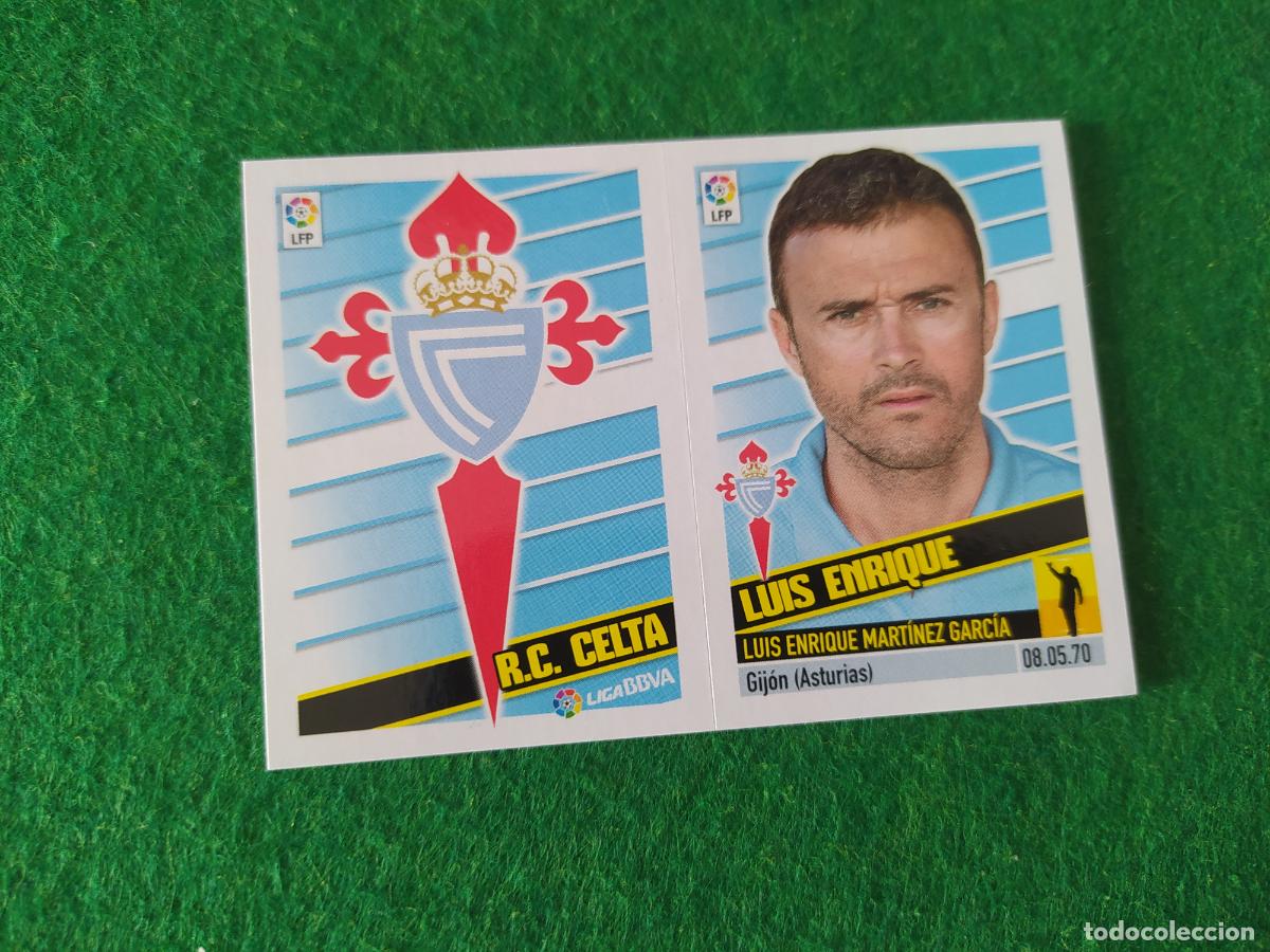 Cartes &agrave; collectionner de Football: LIGA ESTE 2013 2014 13/14 NUEVO SIN PEGAR ESCUDO / ENTRENADOR N&ordm; 6 CELTA DE VIGO