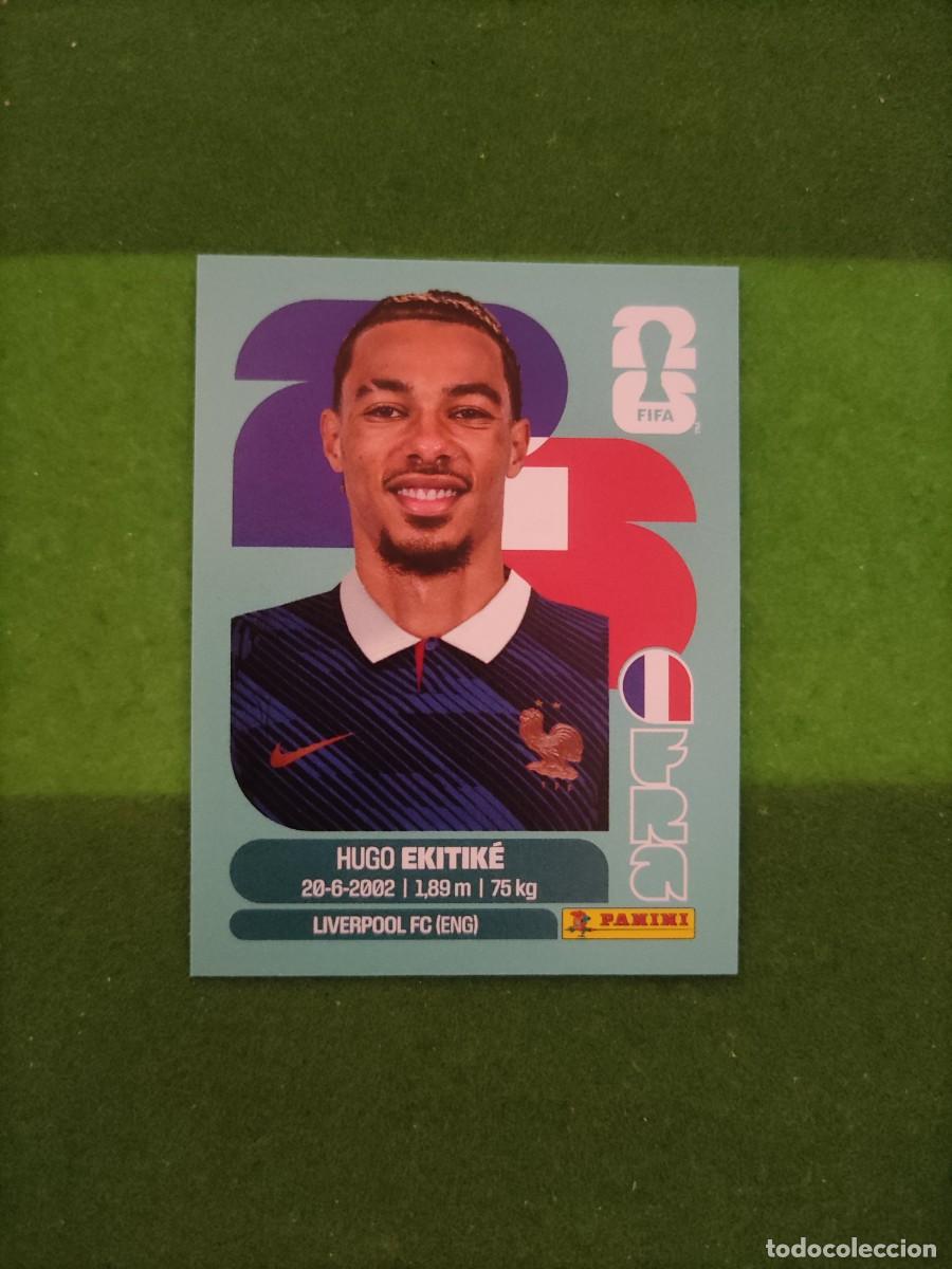 Cartes &agrave; collectionner de Football: Ekitik&eacute; Francia FRA 19 Sticker Mundial 2026 FIFA World Cup / Sin pegar