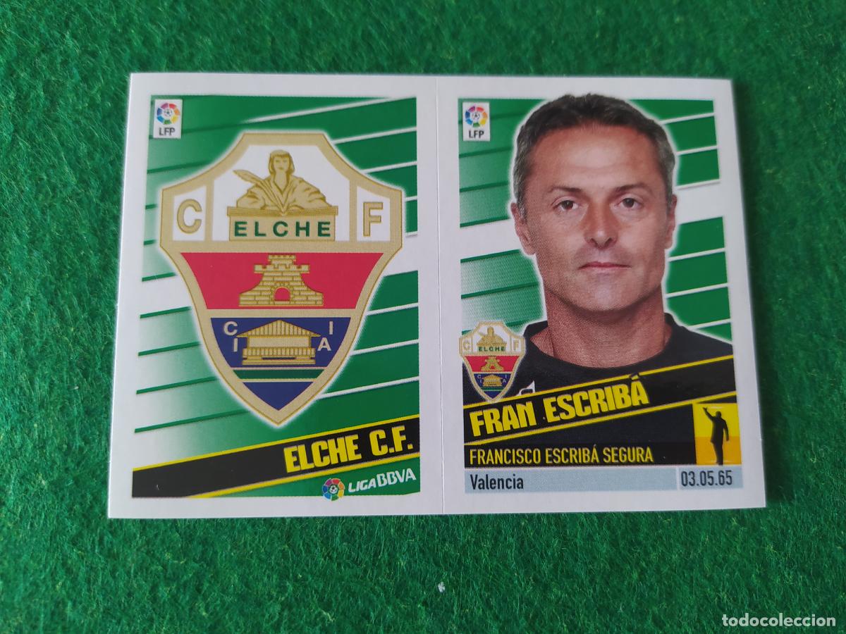 Cartes &agrave; collectionner de Football: LIGA ESTE 2013 2014 13/14 NUEVO SIN PEGAR ESCUDO / ENTRENADOR N&ordm; 7 ELCHE
