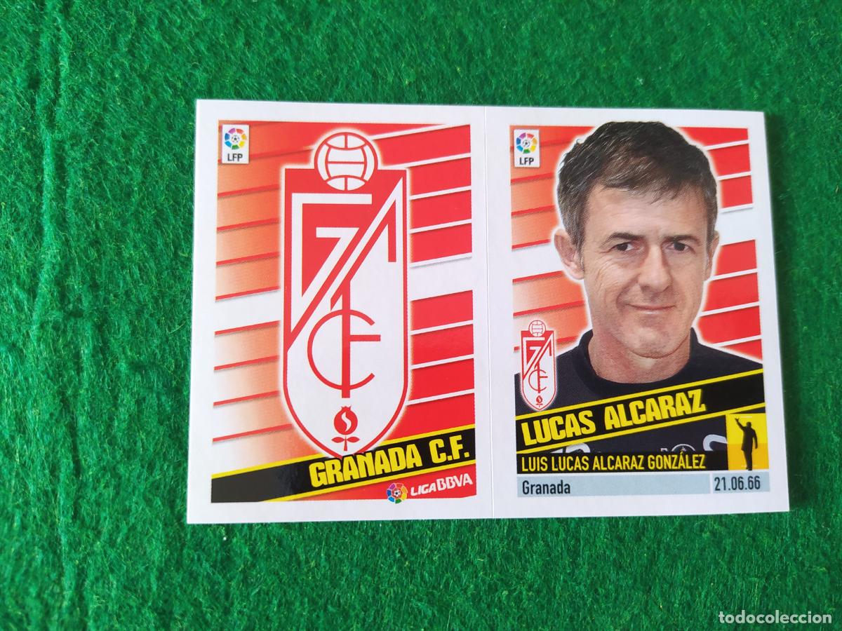 Football Stickers: LIGA ESTE 2013 2014 13/14 NUEVO SIN PEGAR ESCUDO / ENTRENADOR N&ordm; 10 GRANADA